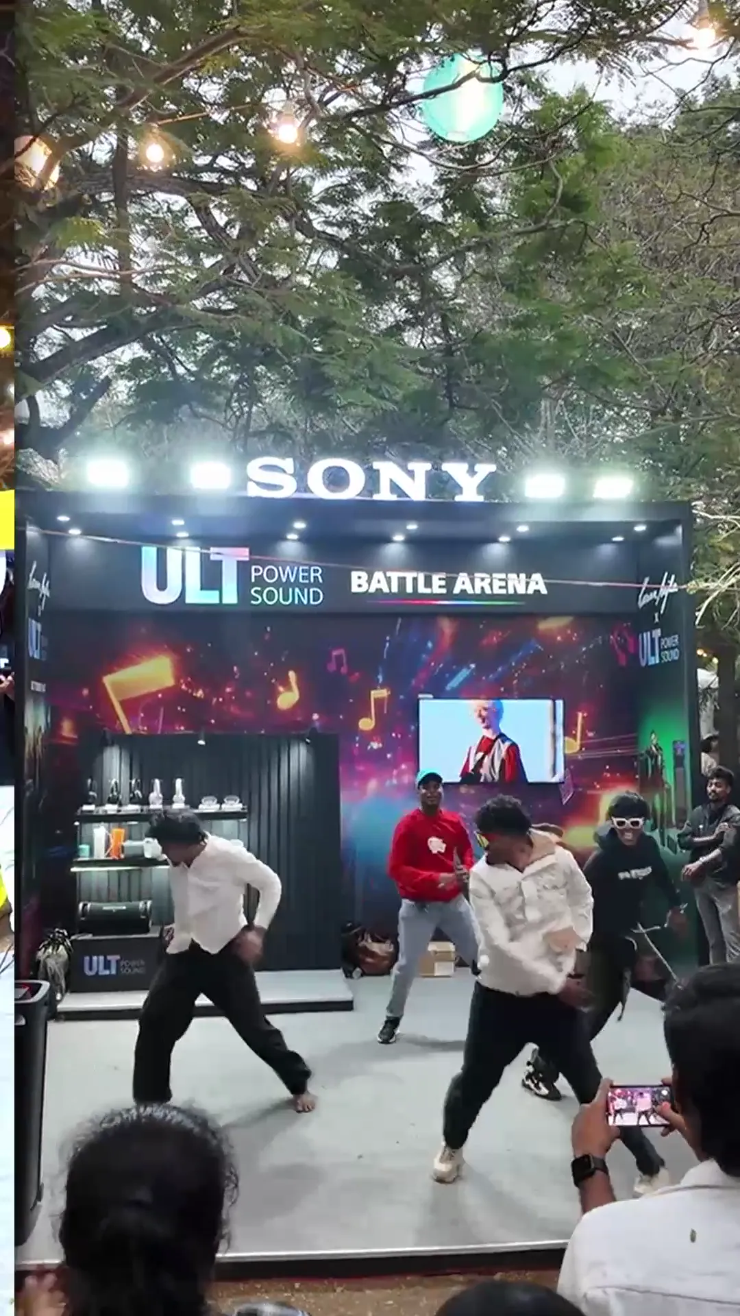 Sony ULT Power Sound battle arena activation